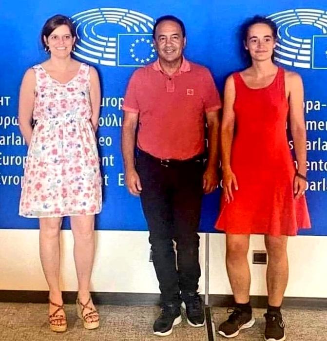 Ilaria Salis, Mimmo Lucano e Carola Rackete (foto da X) salis-lucano-rachete-x