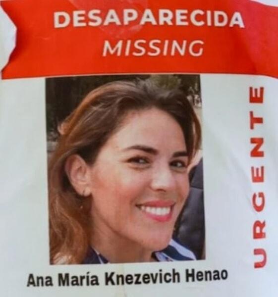 Ana Maria Henao Knezevich scomparsa da Madrid Ana Maria Henao Knezevich
