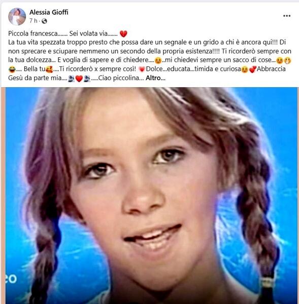 Il post di Alessia Gioffi gioffi