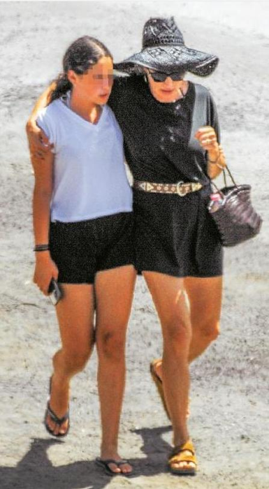 Luisa Ranieri con la figlia Emma luisa ranieri figlia-2