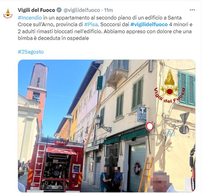 vigili del fuoco su X pisa-2 vigili del fuoco su X pisa-2