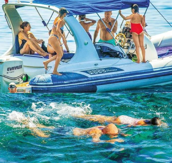 Luisa Ranieri e Luca Zingaretti al largo di Pantelleria zingaretti ranieri 4