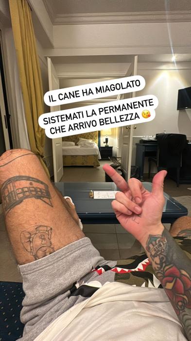 Fedez su Instagram 460296976_8424372347677768_3427105054080712205_n