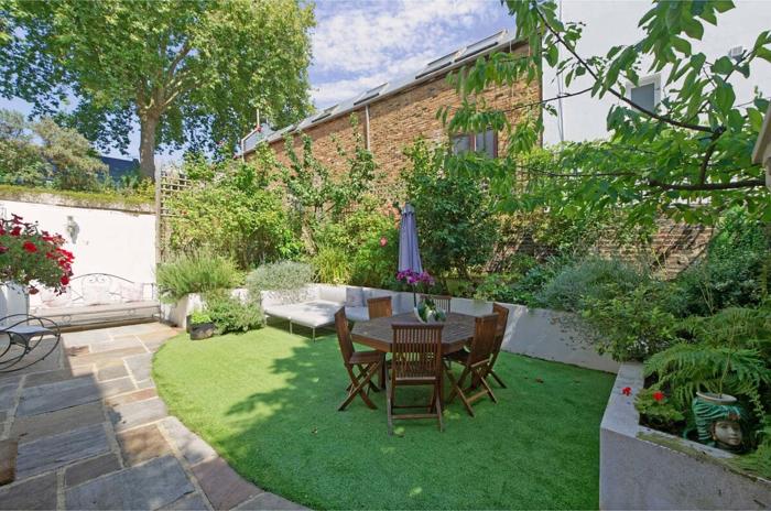 Il giardino all'interno della casa, foto savills casa virginia woolf-5
