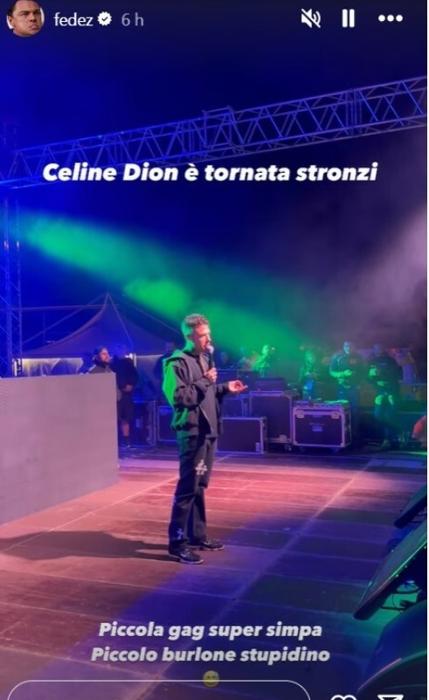 Fedez sul palco Fedez sul palco