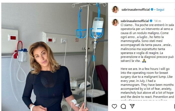 Il post di Sabrina Salerno Il post di Sabrina Salerno