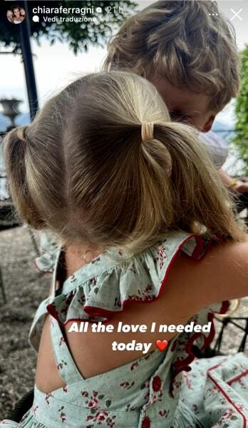 Lo screen di Chiara Ferragni Lo screen di Chiara Ferragni-2