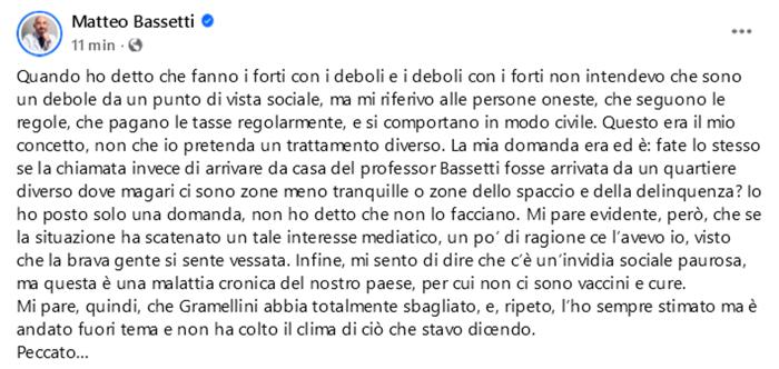 Bassetti su Facebook Bassetti su Facebook