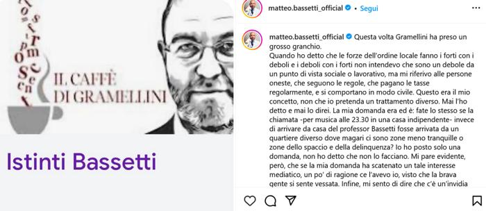 Bassetti su Instagram Bassetti su Instagram-2