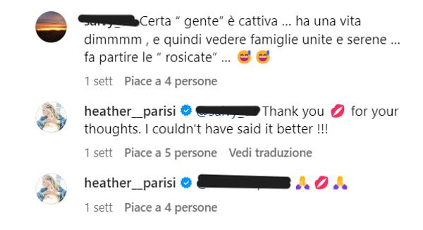 I commenti sotto alle foto di Heather Parisi-3 I commenti sotto alle foto di Heather Parisi-3