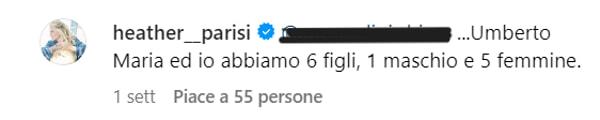 I commenti sotto alle foto di Heather Parisi-4 I commenti sotto alle foto di Heather Parisi-4