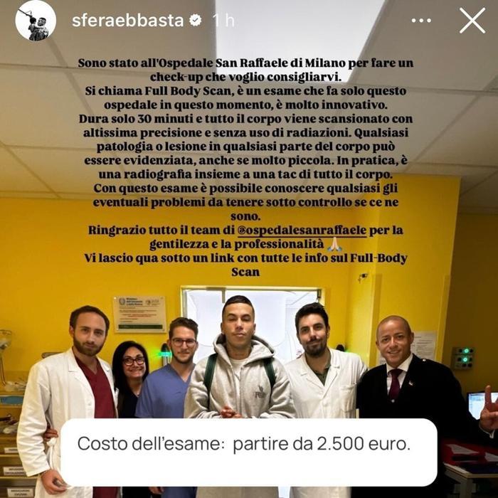 Il post Instagram pubblicato da Sferaebbasta Il post Instagram pubblicato da Sferaebbasta