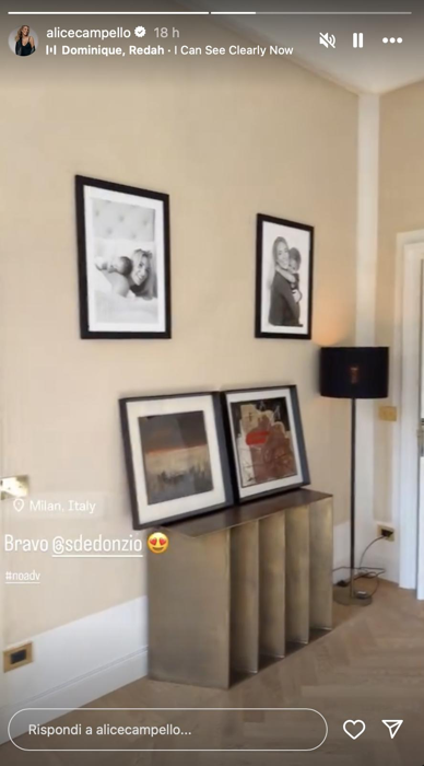 Storia Instagram Alice Campello 3 Storia Instagram Alice Campello 3