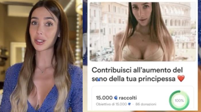 Influencer di OnlyFans: Raccolta fondi controversa per mastoplastica