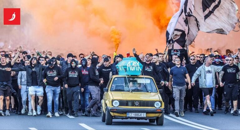 Cori antisemiti dopo la vittoria dell’Hajduk: chiesta un’indagine
