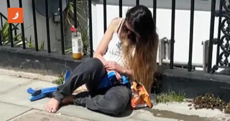 Cocaina e un bimbo senza sorveglianza: condannata una reale