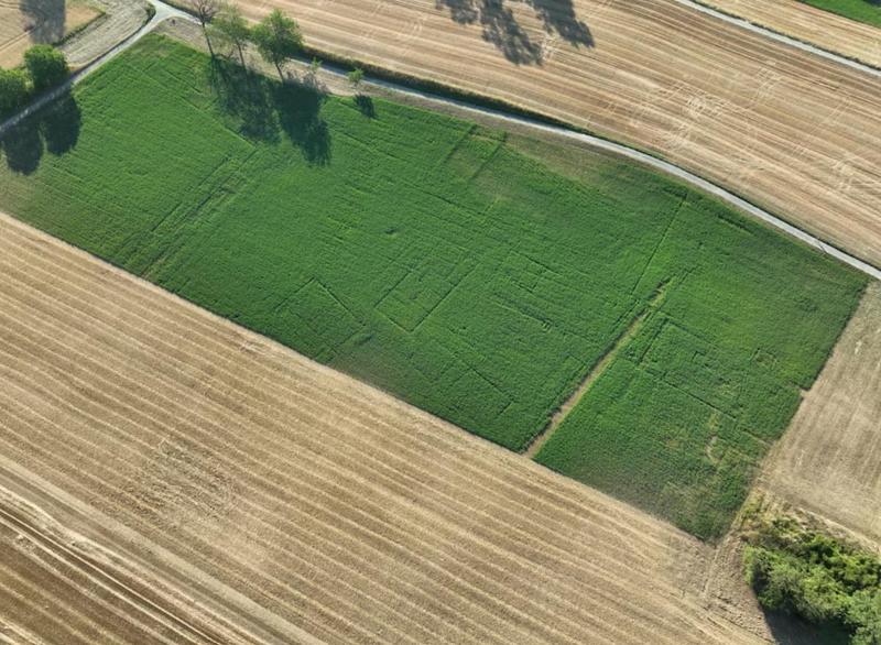 La siccità svela terme e strade romane sepolte