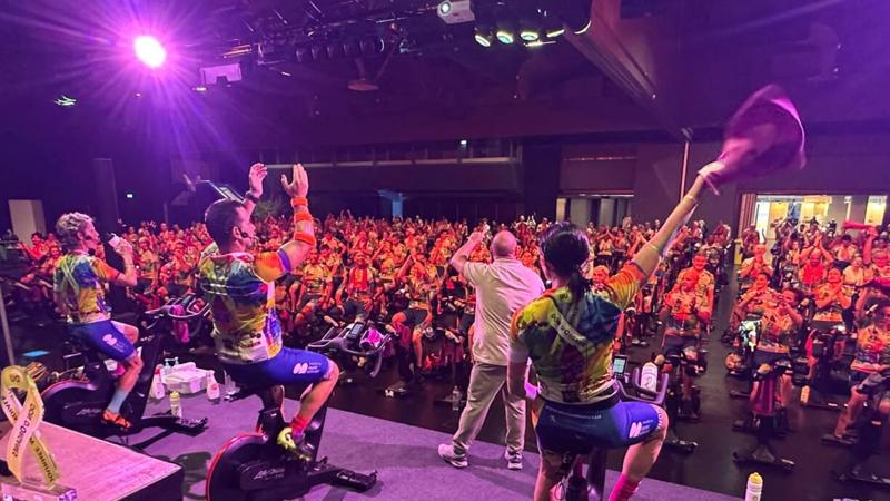 Ciclismo indoor, record mondiale con 44.614 km in 8 ore