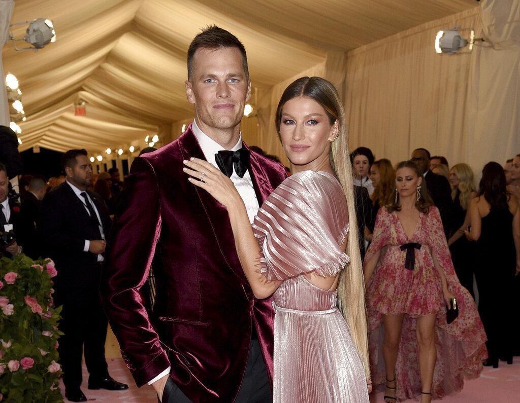 Tom Brady con la sua ex moglie, la supermodella brasiliana Gisele Bündchen. Foto: AP Tom Brady con la sua ex moglie, la supermodella brasiliana Gisele Bündchen. Foto: AP
