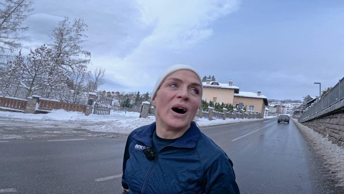 Therese Johaug è diventata madre per la seconda volta a gennaio, ma scherza avanti e indietro quando le chiedono se ha voglia di tornare a gareggiare a Falun.