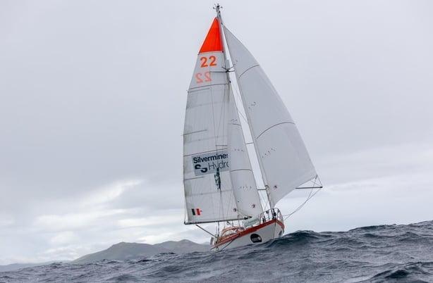 La barca di Pat Lawless alla Golden Globe Race (Foto: Kieran Ryan Benson)