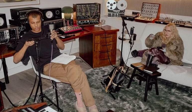 Madonna prende in giro Stromae durante la lavorazione di un brano