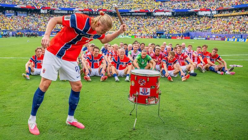 Il tamburo dei Mondiali norvegesi va all’asta per i rifugiati