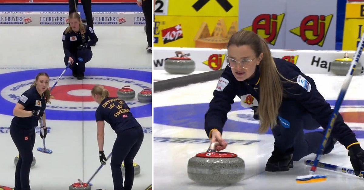 Curling, la Svezia vince nonostante il ghiaccio irregolare