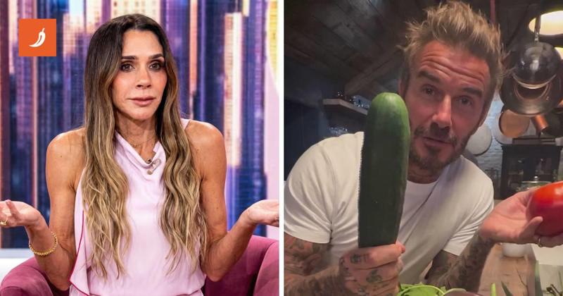 Ortaggi giganti e battute a doppio senso: siparietto in tv