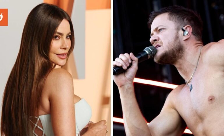 Sofía Vergara e Dan Reynolds, cena insieme e voci di una storia