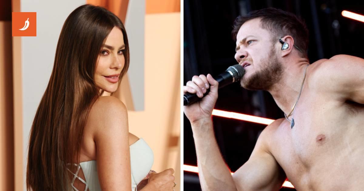 Sofía Vergara e Dan Reynolds, cena insieme e voci di una storia