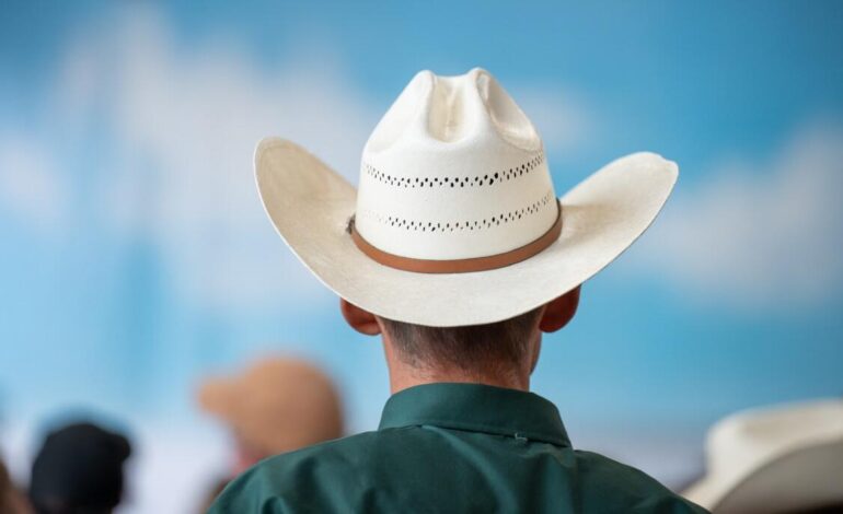 Un cappello da cowboy alto 23 metri punta al Guinness