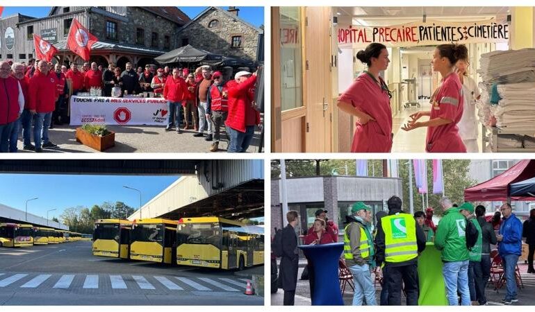 Belgio, sciopero nei servizi pubblici: trasporti e scuole in tilt