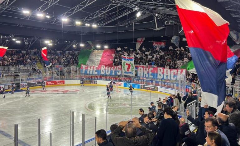 Hockey, Milano torna dopo 20 anni: i tifosi cantano anche dopo la sconfitta