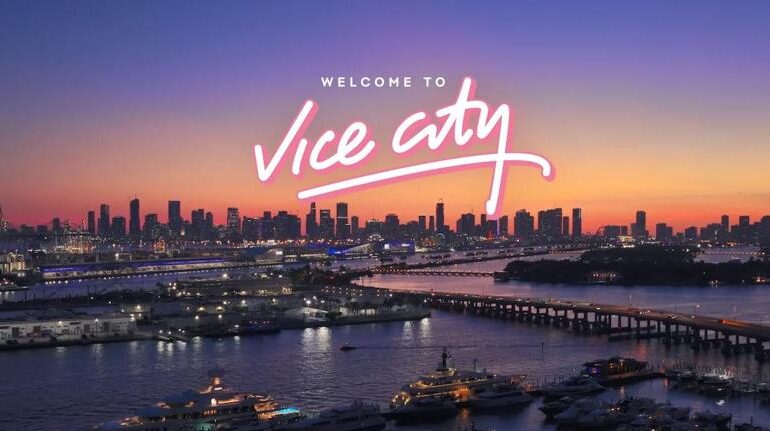 GTA VI trasforma Miami in Vice City con insegne e spiagge brandizzate