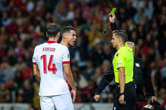 Donatas Rumšas e Cristiano Ronaldo Donatas Rumšas e Cristiano Ronaldo