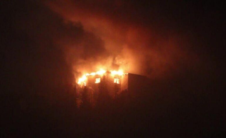 Incendio al Nido dell’Aquila: sospetto dolo, un arresto