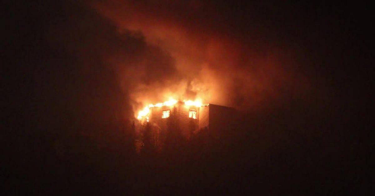 Incendio al Nido dell’Aquila: sospetto dolo, un arresto