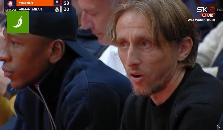 Modrić salta la Champions e sceglie l’Eurolega