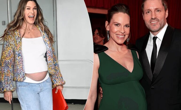 Hilary Swank ha tenuto segreta la gravidanza fino al 7° mese