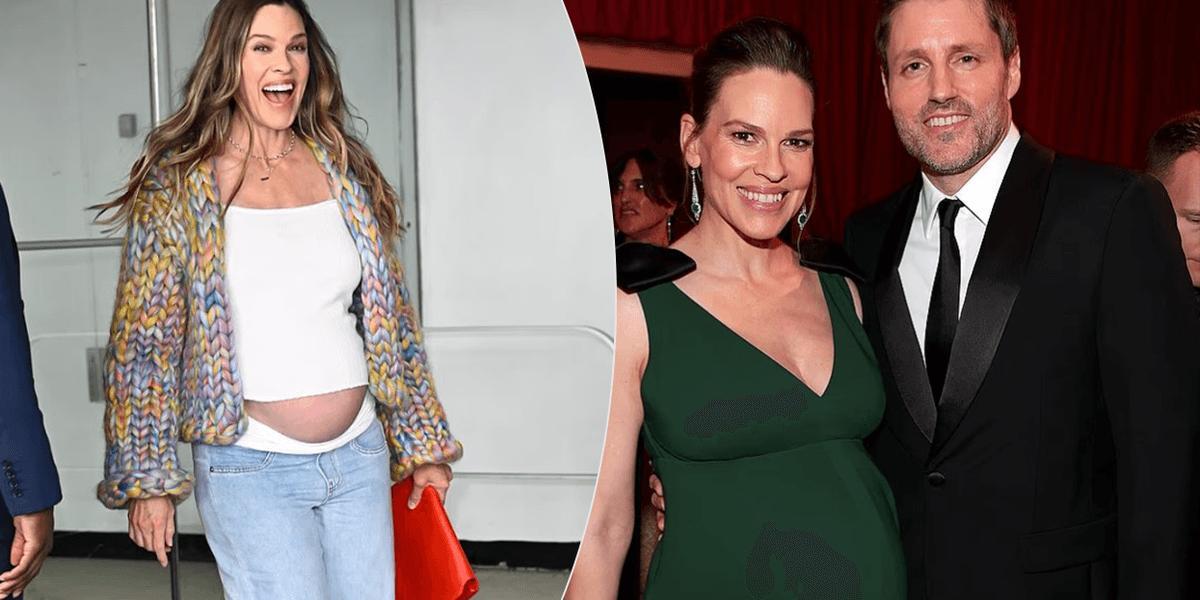 Hilary Swank ha tenuto segreta la gravidanza fino al 7° mese