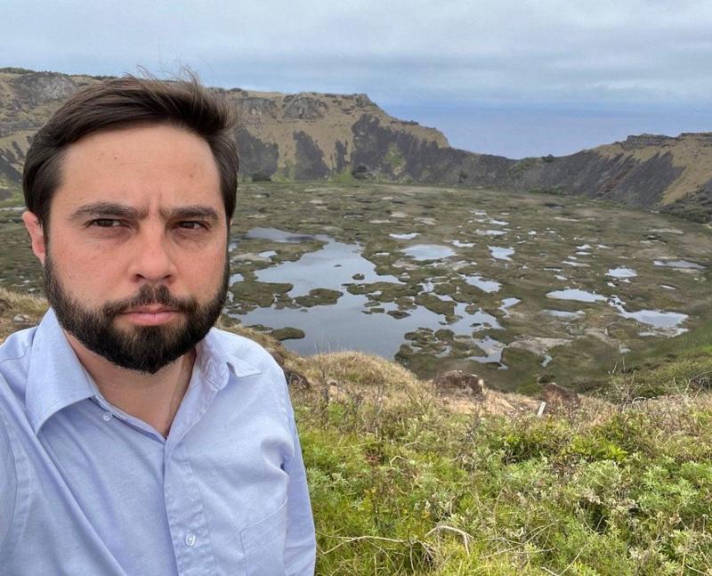 Alexander Ioannidis sull’Isola di Pasqua