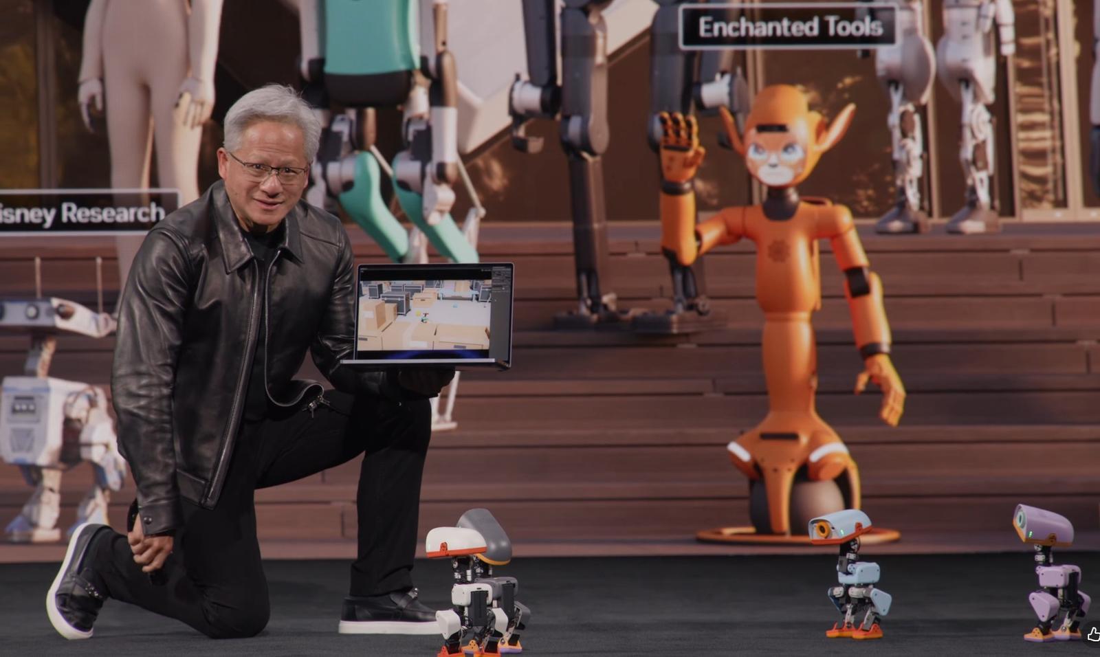 Robot-anatra, la capriola fallisce sul palco di Nvidia