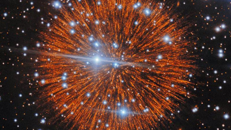 Supernova del 1181: i filamenti sono fatti di grumi di gas