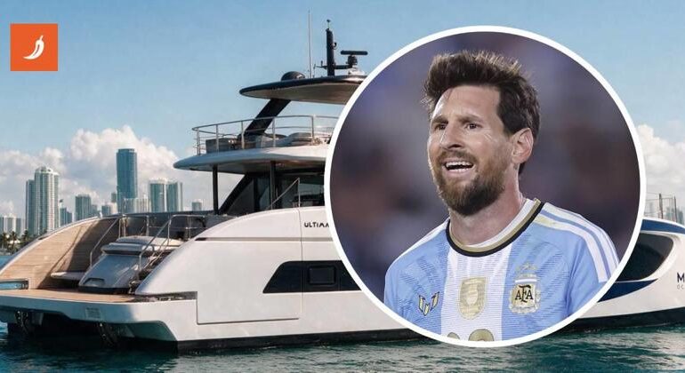 Messi ordina un catamarano di 27 metri da 2.000 cavalli
