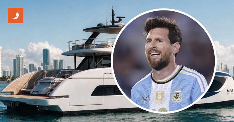 Messi ordina un catamarano di 27 metri da 2.000 cavalli