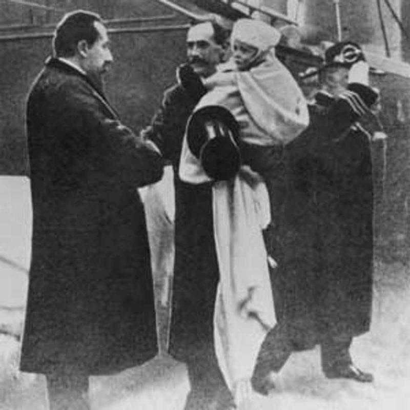 Quando re Haakon arrivò in Norvegia
