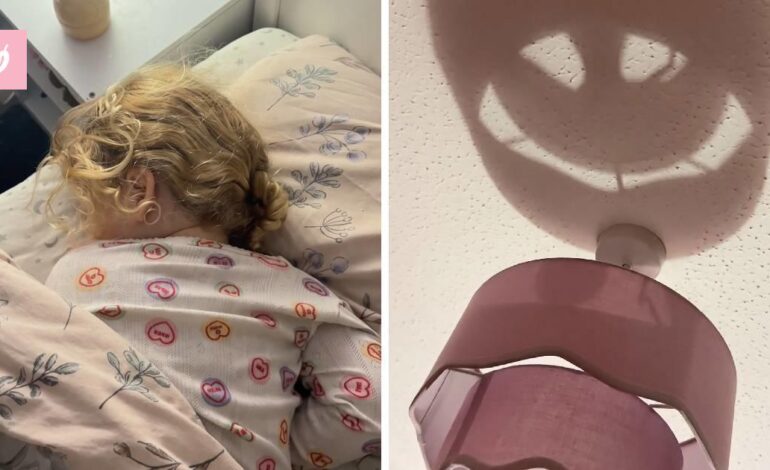 Il «mostro» sul soffitto era un’ombra proiettata dalla lampada