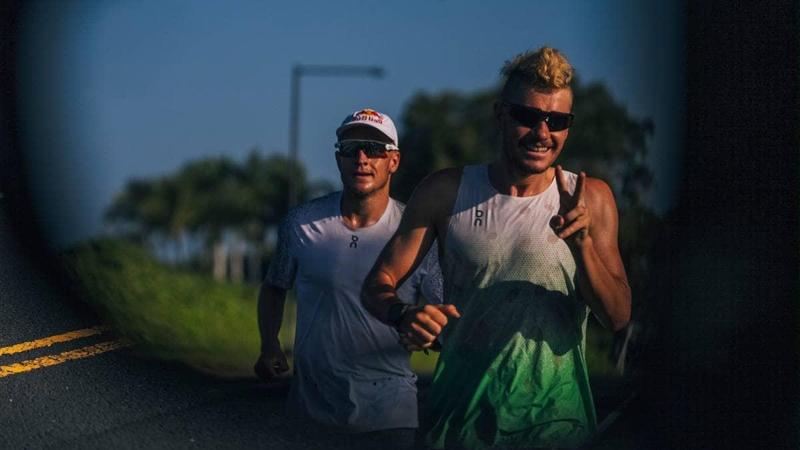 Foto: James Mitchell / James Mitchell Kristian Blummenfelt e Gustav Iden si preparano ai Mondiali Ironman alle Hawaii.