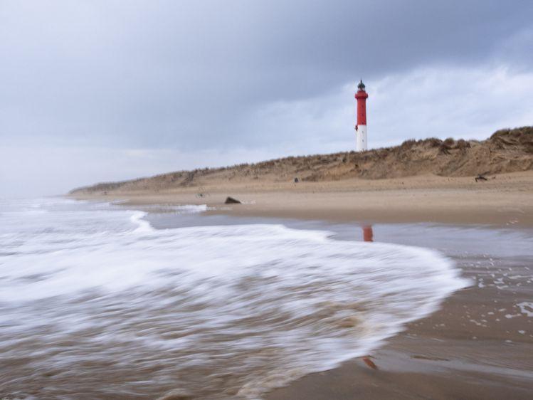 None Il faro di La Coubre, nel dipartimento della Charente-Maritime, il 29 febbraio 2020. (VALENTINO BELLONI / HANS LUCAS / AFP)